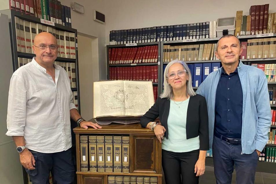 In foto da sinistra Enrico Commis, Veronica Cappello e Gaetano Maria Arena